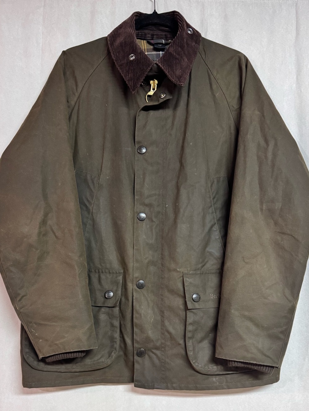 Barbour Classic Waxed Bedale Men's Jacket Size 38